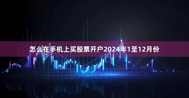怎么在手机上买股票开户　　2024年1至12月份