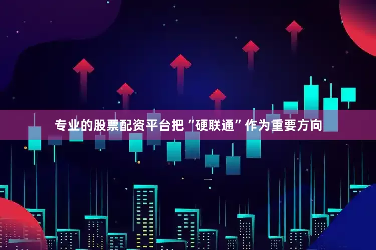 专业的股票配资平台把“硬联通”作为重要方向